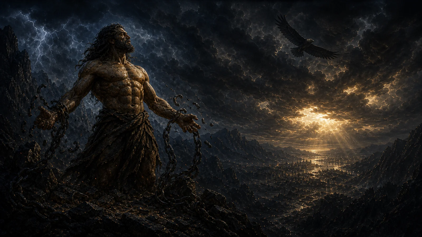 Prometheus freed as chains weaken